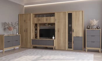 Комод Тифани - 4, дуб золотой